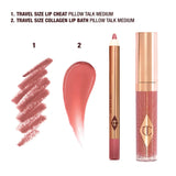 Mini Pillow Talk Glossy Lip Duos - Medium