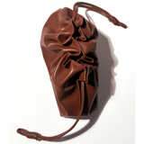 The Elevated Beauty Bag in Brown
