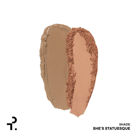 Contorno en Crema y Bronzer en Polvo Major Sculpt