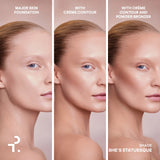 Contorno en Crema y Bronzer en Polvo Major Sculpt