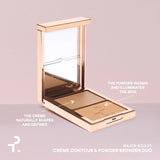 Contorno en Crema y Bronzer en Polvo Major Sculpt