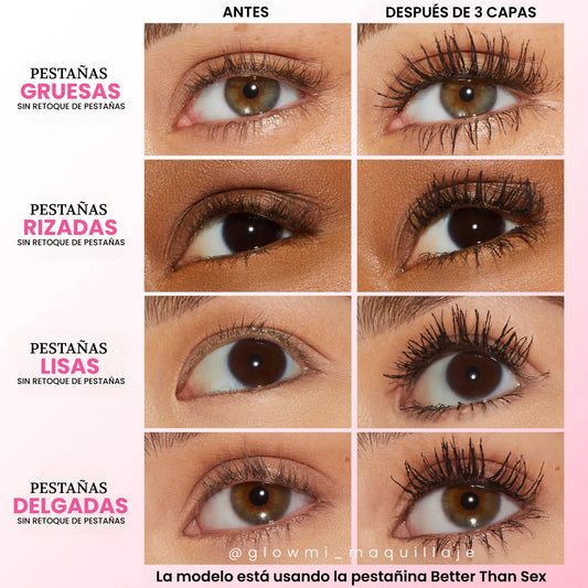 Pestañina Voluminizadora Better Than Sex Mascara