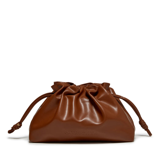 The Elevated Beauty Bag in Brown
