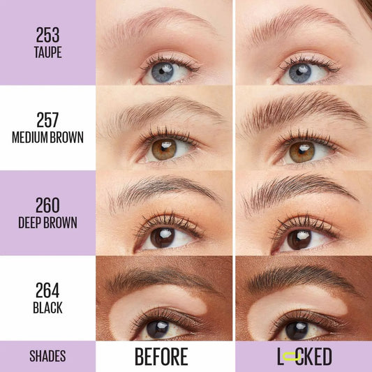 Super Lock™ Brow Glue Clear & Tinted Eyebrow Gel (E.I)