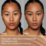 Base de Maquillaje de Cobertura Media Triclone Skin Tech