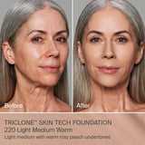 Base de Maquillaje de Cobertura Media Triclone Skin Tech
