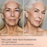 Base de Maquillaje de Cobertura Media Triclone Skin Tech